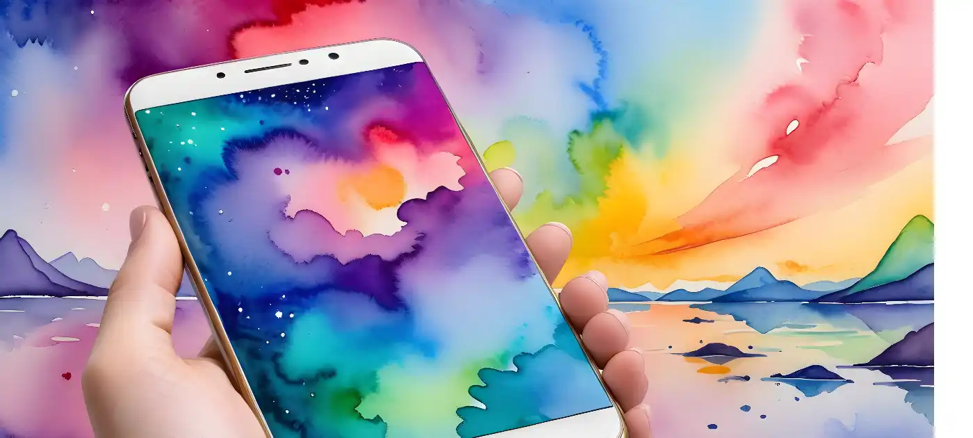 Smartphone dans une main