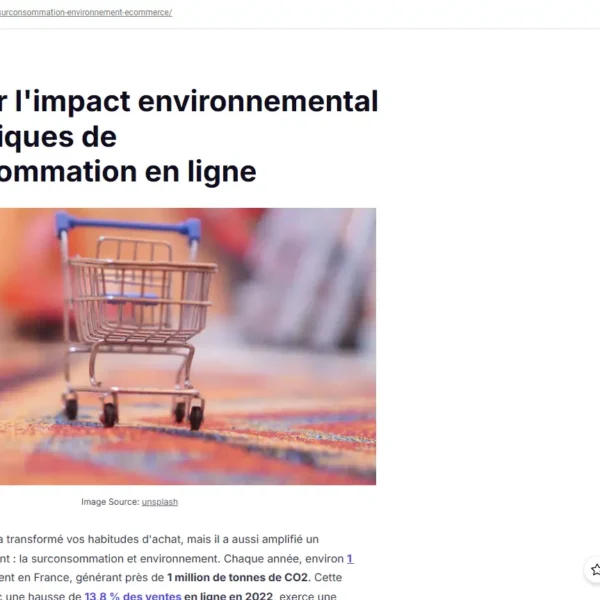 copie d'écran d'un outil de rédaction par I.A.